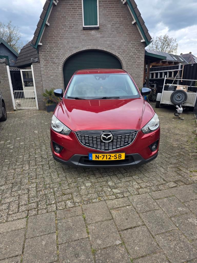 Mazda CX-5 2.0 118KW 4WD 2012 Rood, Auto's, Navigatiesysteem, 1998 cc, 15 km/l, 1800 kg
