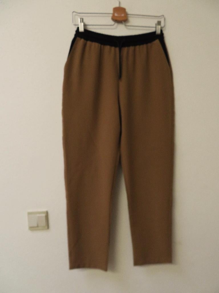 K24 SHOEBY nieuwe comfort broek beige zwart S 36, Kleding | Dames, Broeken en Pantalons, Beige, Nieuw, Ophalen of Verzenden, Shoeby