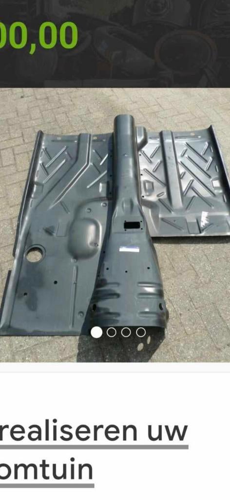 Gezocht vloerdeel Mercedes W116 280S, Ophalen of Verzenden, Nieuw, Voor, Achterklep
