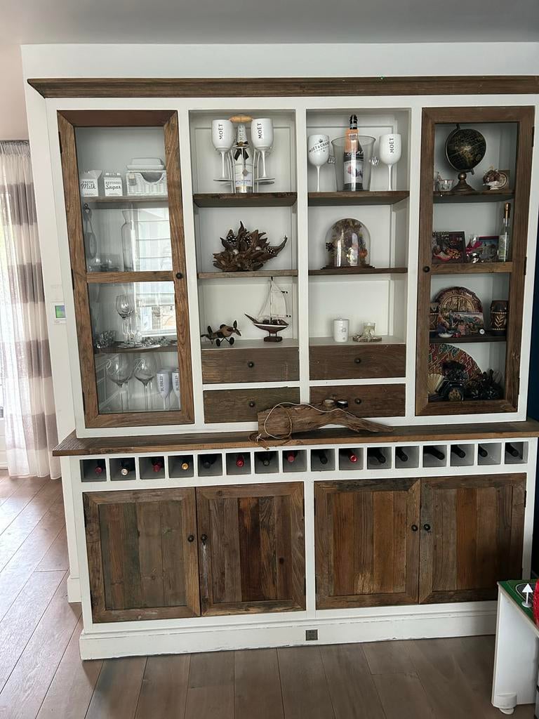 Buffetkast Riviera Maison, Huis en Inrichting, Ophalen, 200 cm of meer, 150 tot 200 cm, Met lade(s)