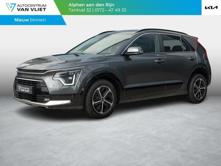 Kia Niro 1.6 GDi Hybrid DynamicPlusLine | Stoel en stuurverw, Auto's, Kia, Bedrijf, Te koop, Niro, ABS, Achteruitrijcamera, Adaptive Cruise Control