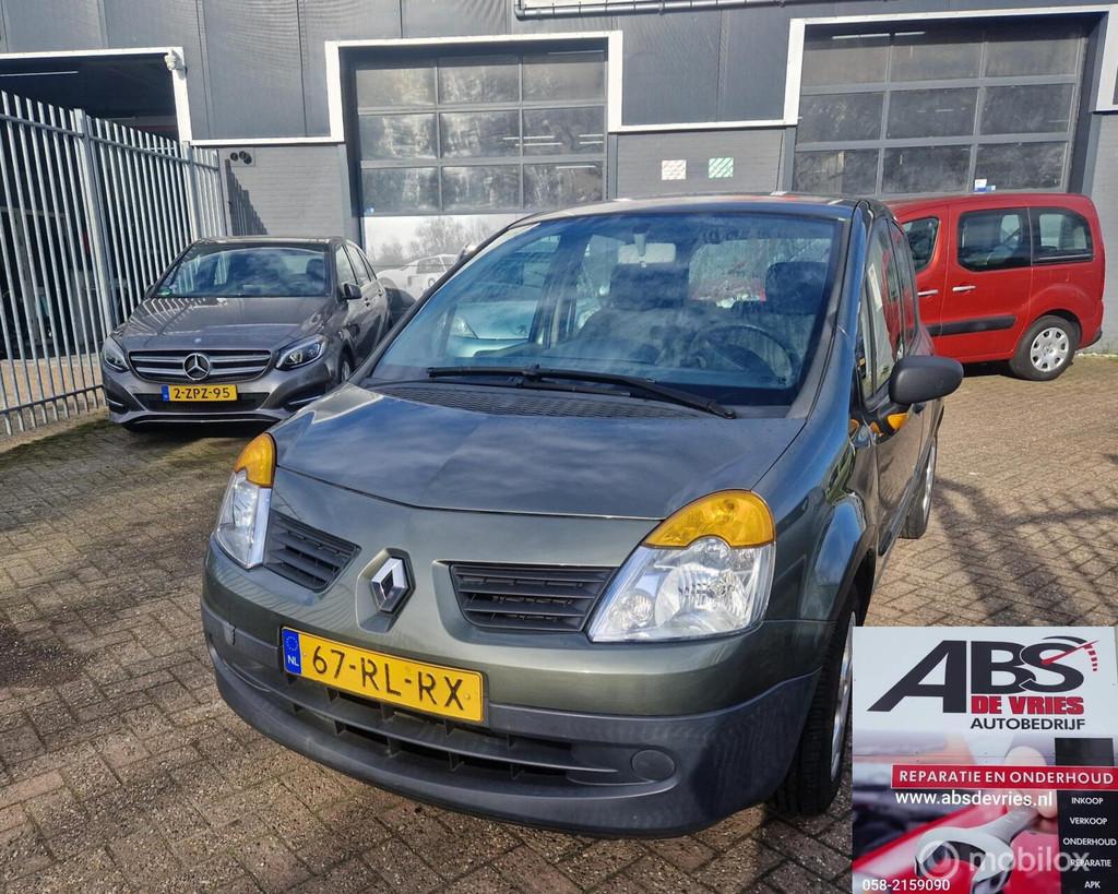 Renault Modus 1.4-16V AIRCO APK JUNI 2027, Voorwielaandrijving, 15 km/l, Gebruikt, 4 cilinders