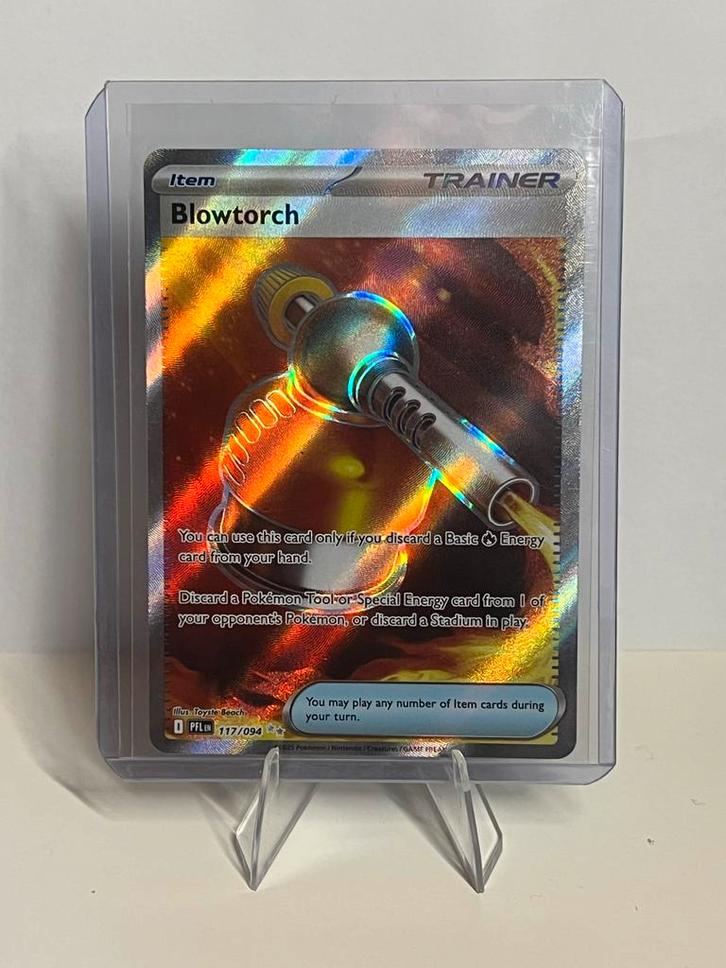 Blowtorch 117/094 Phantasmal Flames, Hobby en Vrije tijd, Verzamelkaartspellen | Pokémon, Zo goed als nieuw, Losse kaart, Foil