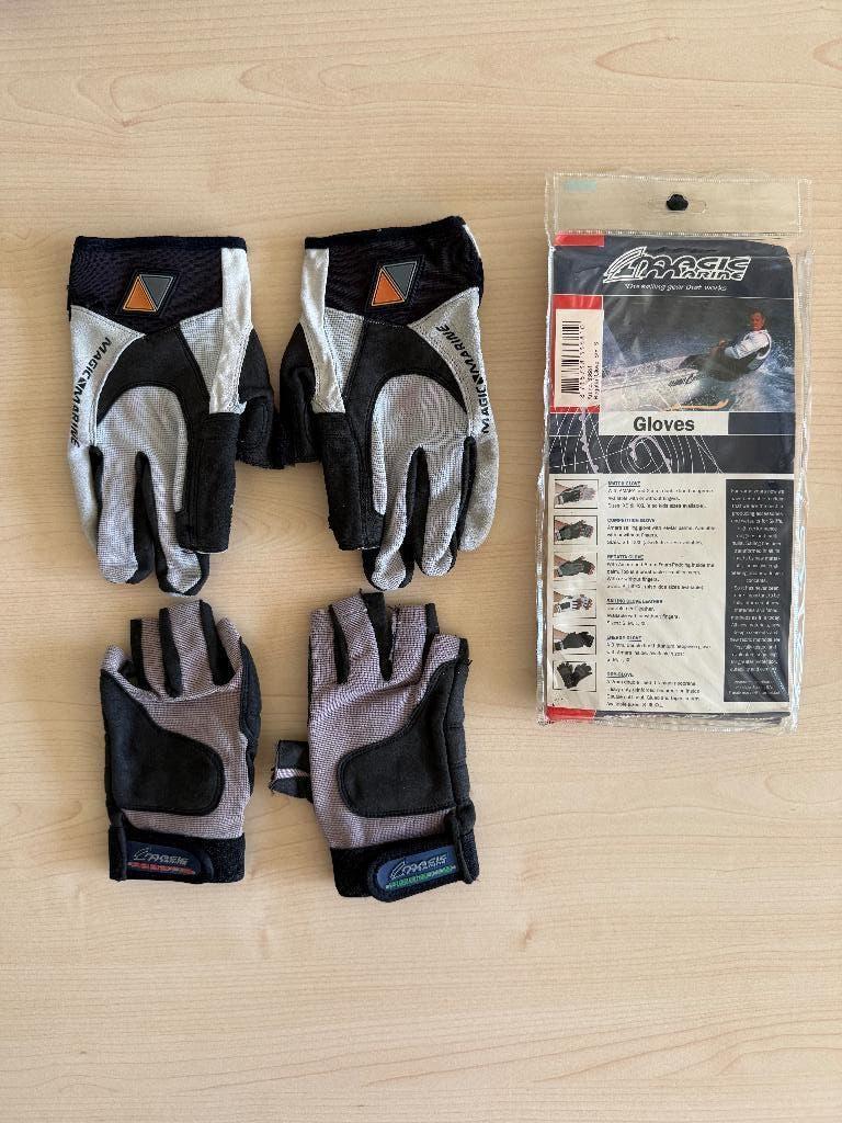 Zeilhandschoenen Magic Marine 2 paar maat S, Watersport en Boten, Watersportkleding, Gebruikt, Overige typen, Magic Marine, Ophalen of Verzenden