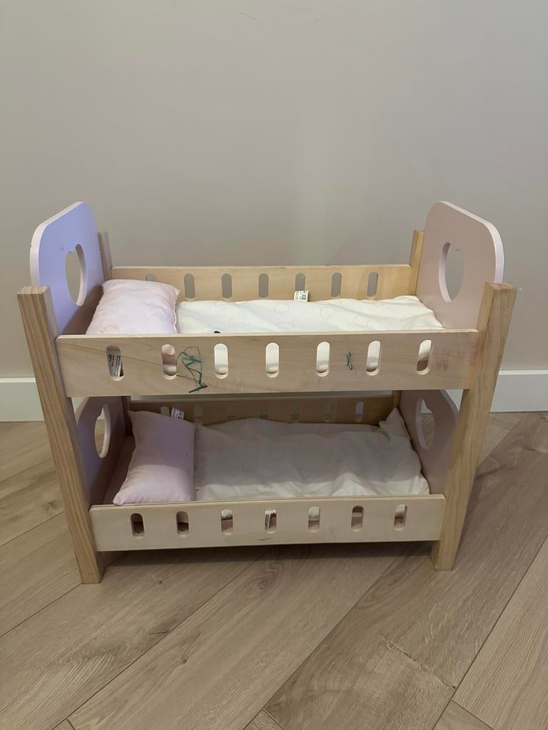 Poppen bed, Ophalen of Verzenden, Zo goed als nieuw