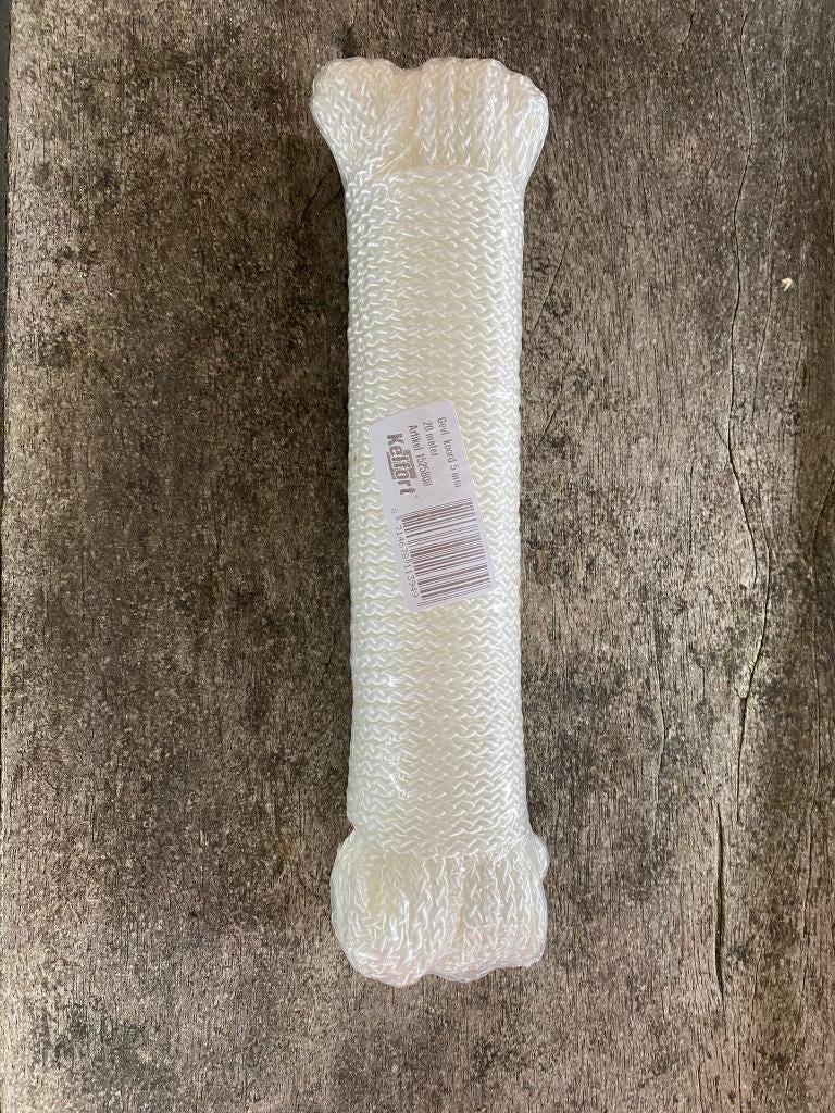 20 x gevlochten nylonkoord 20 m 5mm dik, Ophalen, Overige materialen, 4 tot 8 cm, Nieuw