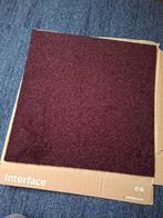 Te koop tapijt tegels, 50 tot 100 cm, Vierkant, Zo goed als nieuw, Rood