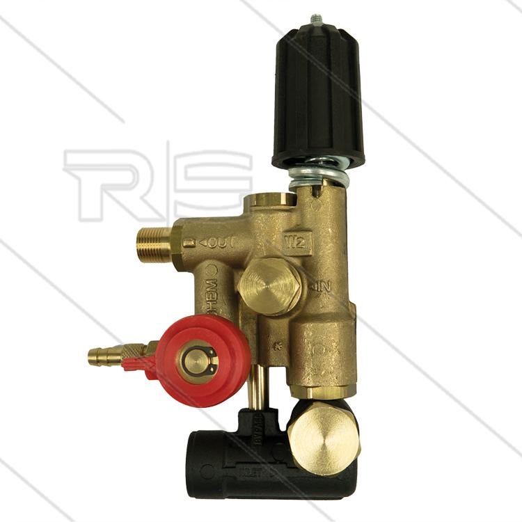 Drukregelaar W2-1 Interpump 250 Bar Bypass, Verzenden