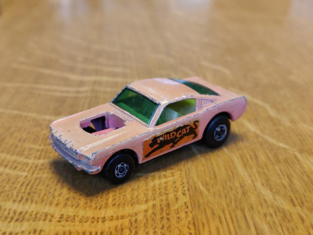 Matchbox Ford Mustang Wildcat Dragster, Ophalen of Verzenden, Zo goed als nieuw, Auto