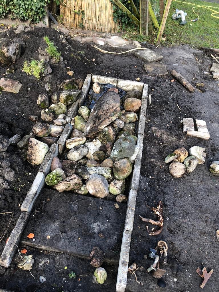 Veldkeien gratis., Tuin en Terras, Grind, Keien en Split, Ophalen of Verzenden