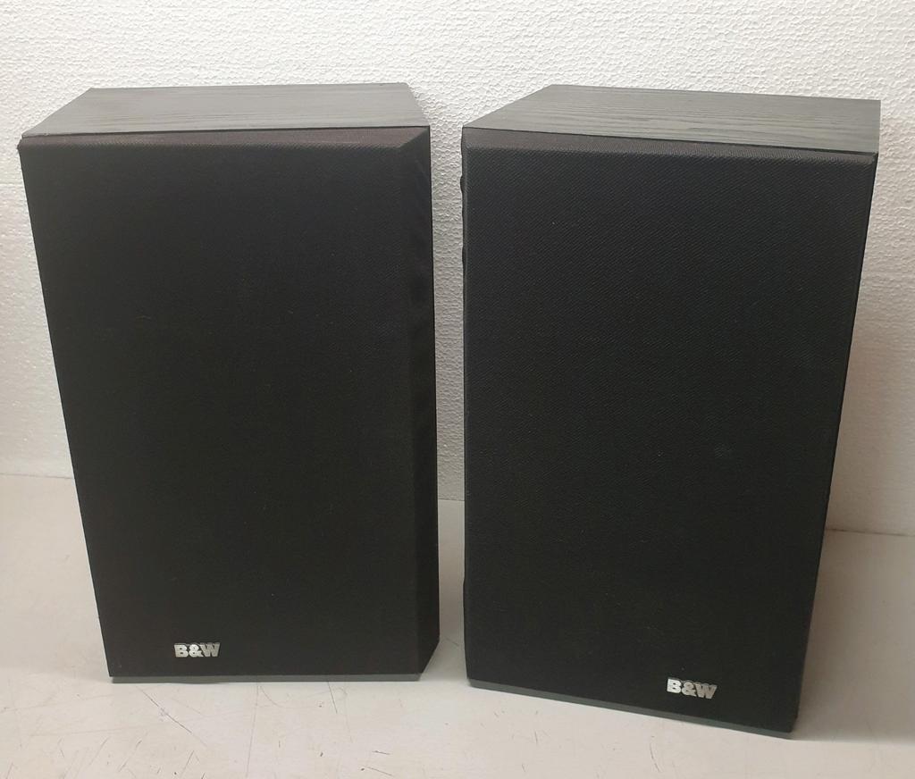 B&W Bowers en wilkins 201i luidsprekers 60-120 watt, Ophalen of Verzenden, 120 watt of meer, Front, Rear of Stereo speakers, Bowers & Wilkins (B&W)