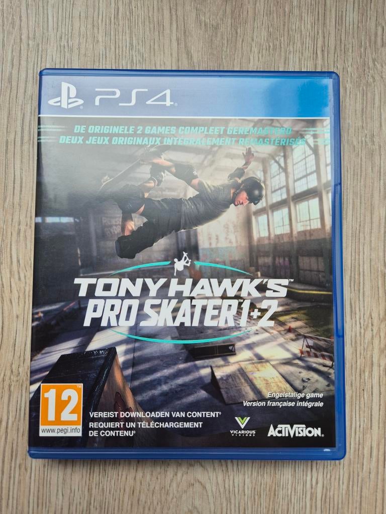 Tony Hawk's Pro Skater 1+2 - PS4/PS5, Spelcomputers en Games, Games | Sony PlayStation 4, 2 spelers, Ophalen of Verzenden, Zo goed als nieuw