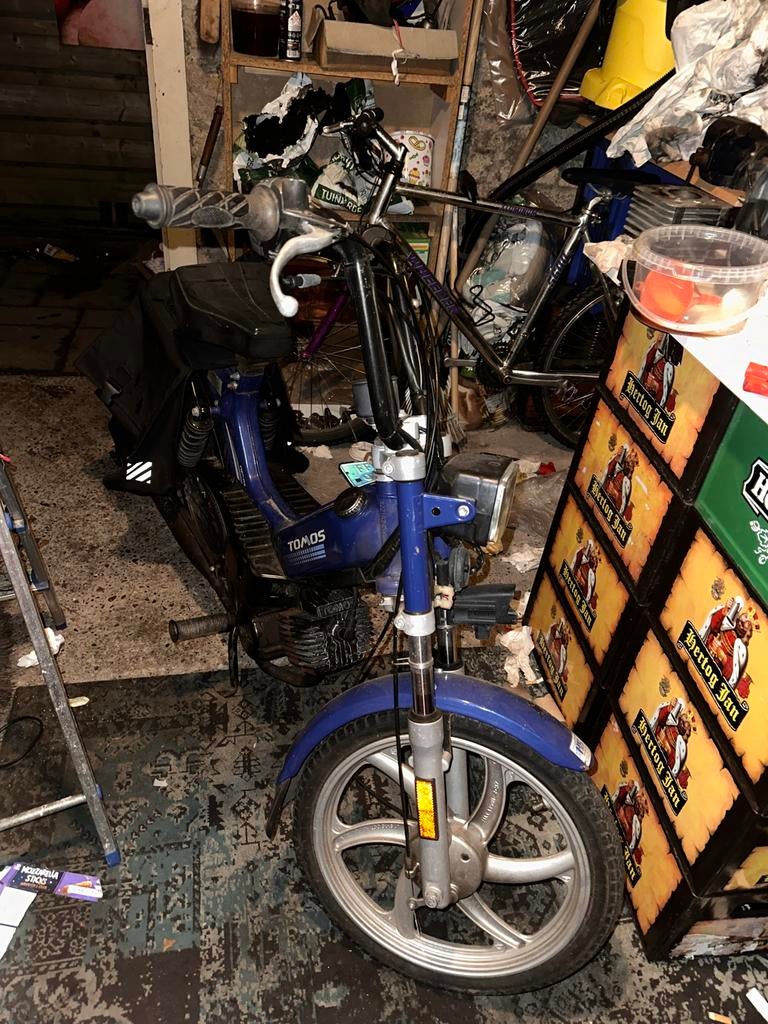 Tomos A35 snorfiets, Fietsen en Brommers, Brommers | Tomos, Ophalen, Gebruikt, 0 versnellingen, 49 cc