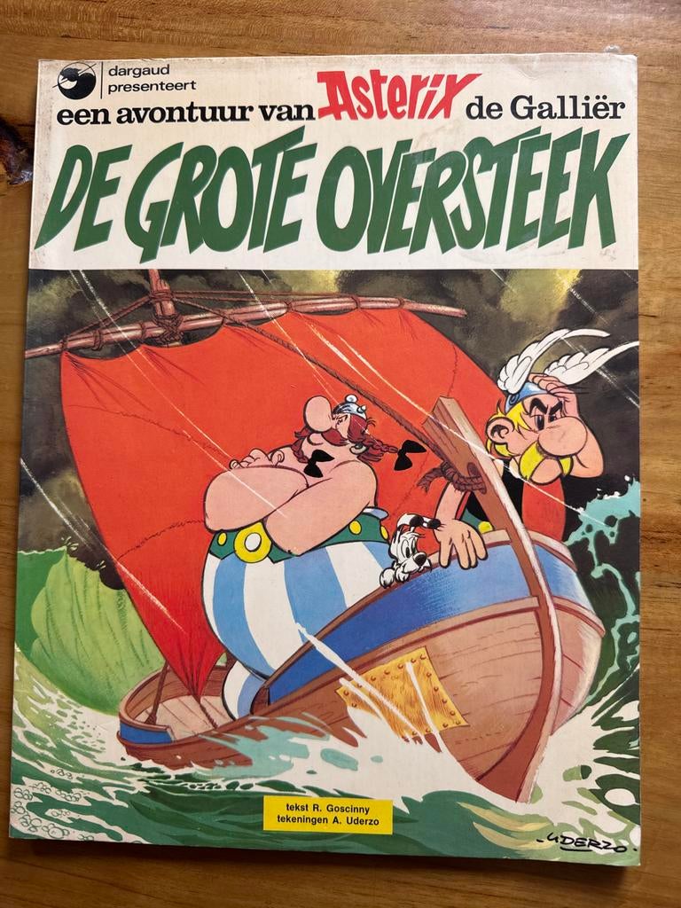 Asterix de Galliër: De Grote Oversteek, Boeken, Eén stripboek, Ophalen of Verzenden, Gelezen