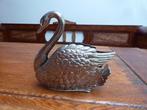 Vintage verzilverde servethouder, zwaan, Godinger, Ophalen of Verzenden