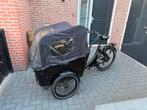 Zo goed als nieuwe bakfiets, lage km stand, incl. tentje, Huif, Zo goed als nieuw, 2 kinderen, Ophalen