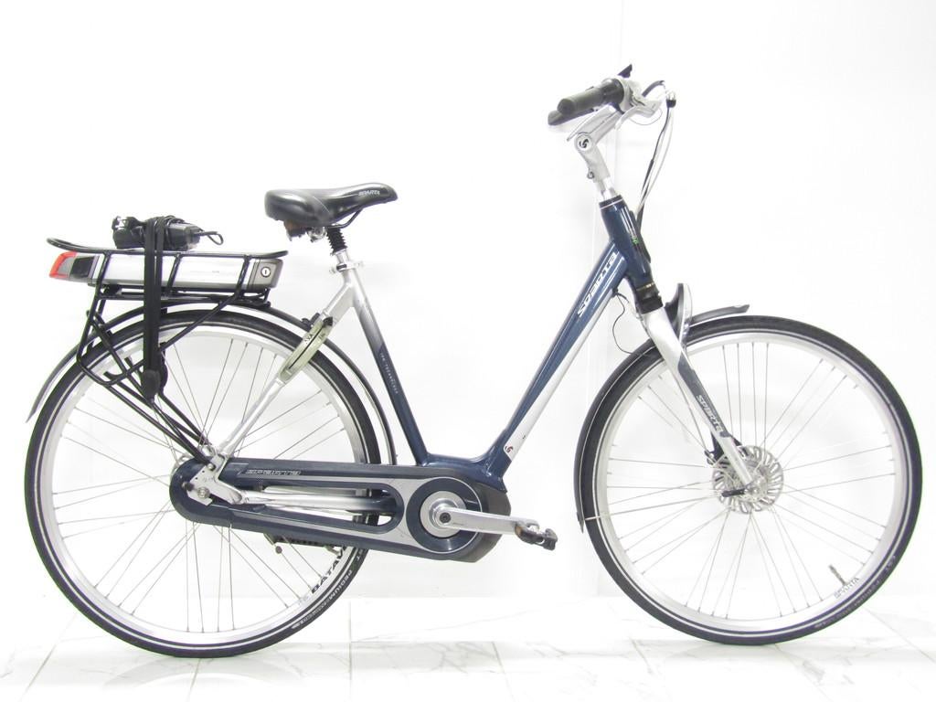 Sparta M8i blauw dames 53cm 28inch, Fietsen en Brommers, Elektrische fietsen, 51 tot 55 cm, Gebruikt, Sparta