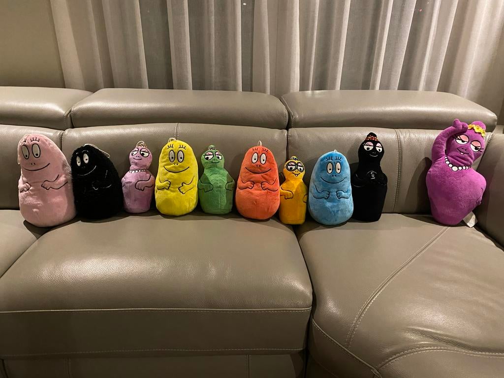 Originele Barbapapa knuffels, complete set, Kinderen en Baby's, Ophalen of Verzenden, Zo goed als nieuw, Overige typen