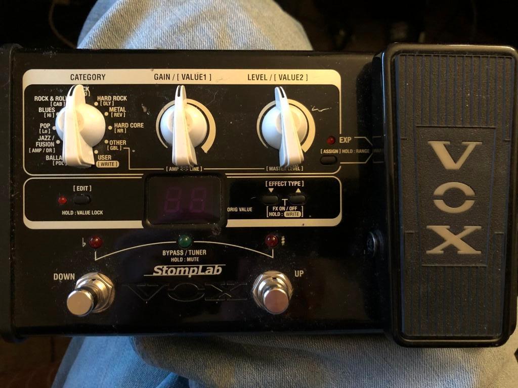 Vox StompLab 2G, Muziek en Instrumenten, Effecten, Ophalen of Verzenden, Zo goed als nieuw, Multi-effect
