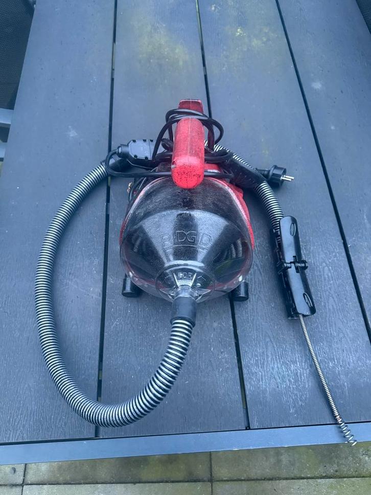 Ridgid Ontstopping Veer Machine - Rioolreiniging, Doe-het-zelf en Verbouw, Gereedschap | Overige machines, Gebruikt, Ophalen of Verzenden