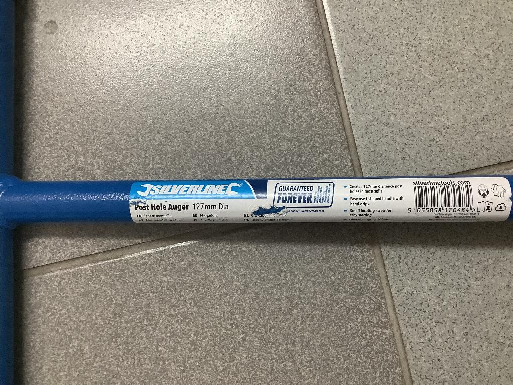 Nieuwe grondboor, Ophalen, Nieuw, Grondboor, Silverline