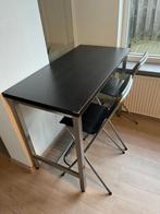 Bartafel met 2 hoge stoelen, Huis en Inrichting, Tafels | Statafels, Ophalen, Gebruikt