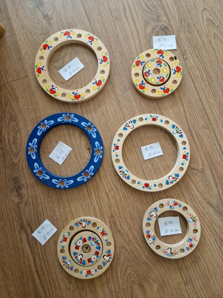 Vintage Jaarring verjaardagsring Vrije School Seizoenstafel, Verzenden, Gebruikt