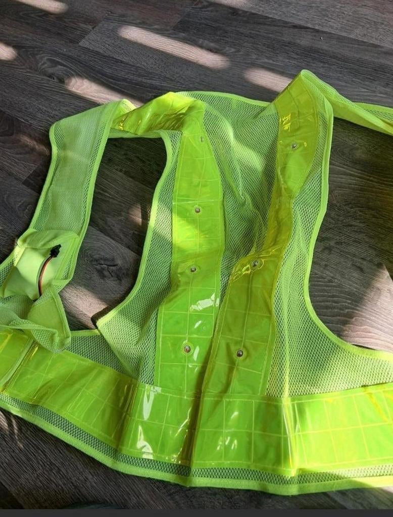 Reflecterend Vest BR Met Lampjes Epplejack, Fietsen en Brommers, Ophalen, Bovenkleding