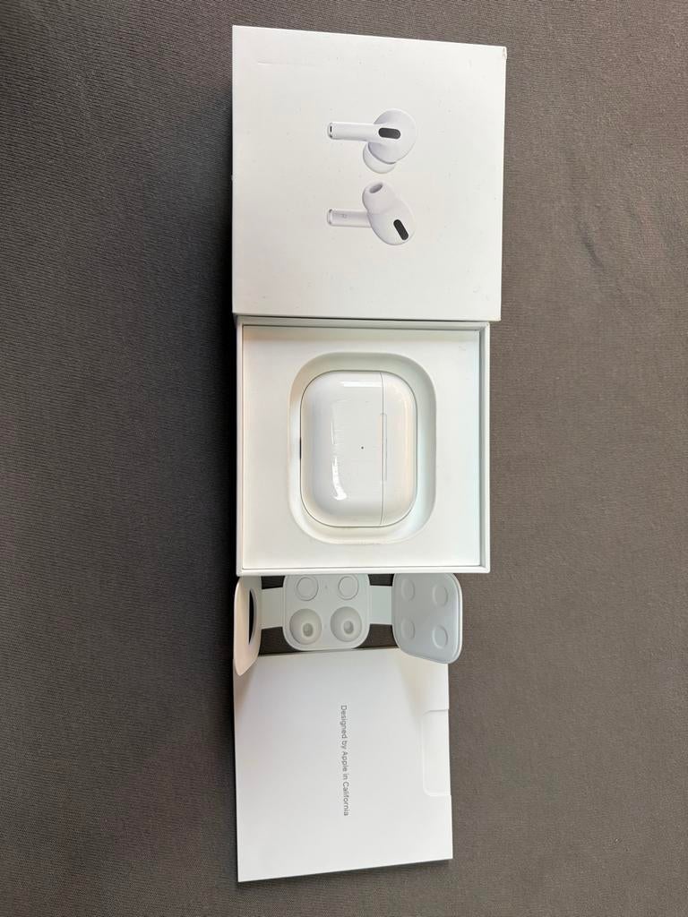 AirPods Pro (1e generatie) met MagSafe Oplaadcase, Audio, Tv en Foto, Koptelefoons, Overige merken, Bluetooth, Zo goed als nieuw