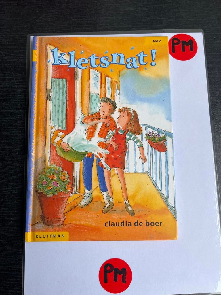 Kletsnat! - AVI 2 boek van Claudia de Boer, Ophalen of Verzenden, Zo goed als nieuw, Fictie algemeen