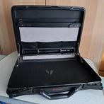 Zwarte Samsonite aktekoffer / attache koffer, Sieraden, Tassen en Uiterlijk, Koffers, Gebruikt, Hard kunststof, Slot, Minder dan 50 cm