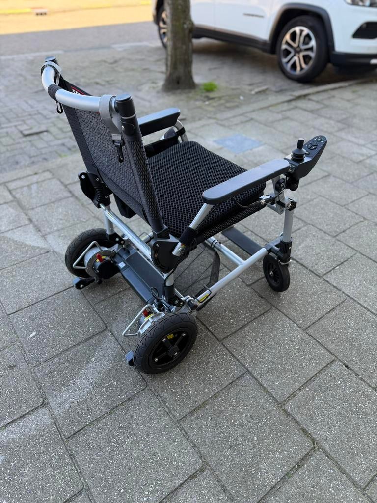 Elektrische rolstoel, Ophalen, Inklapbaar, Gebruikt, Elektrische rolstoel