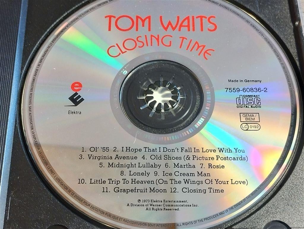 Tom Waits ‎– Closing Time, Ophalen of Verzenden, Zo goed als nieuw, Poprock