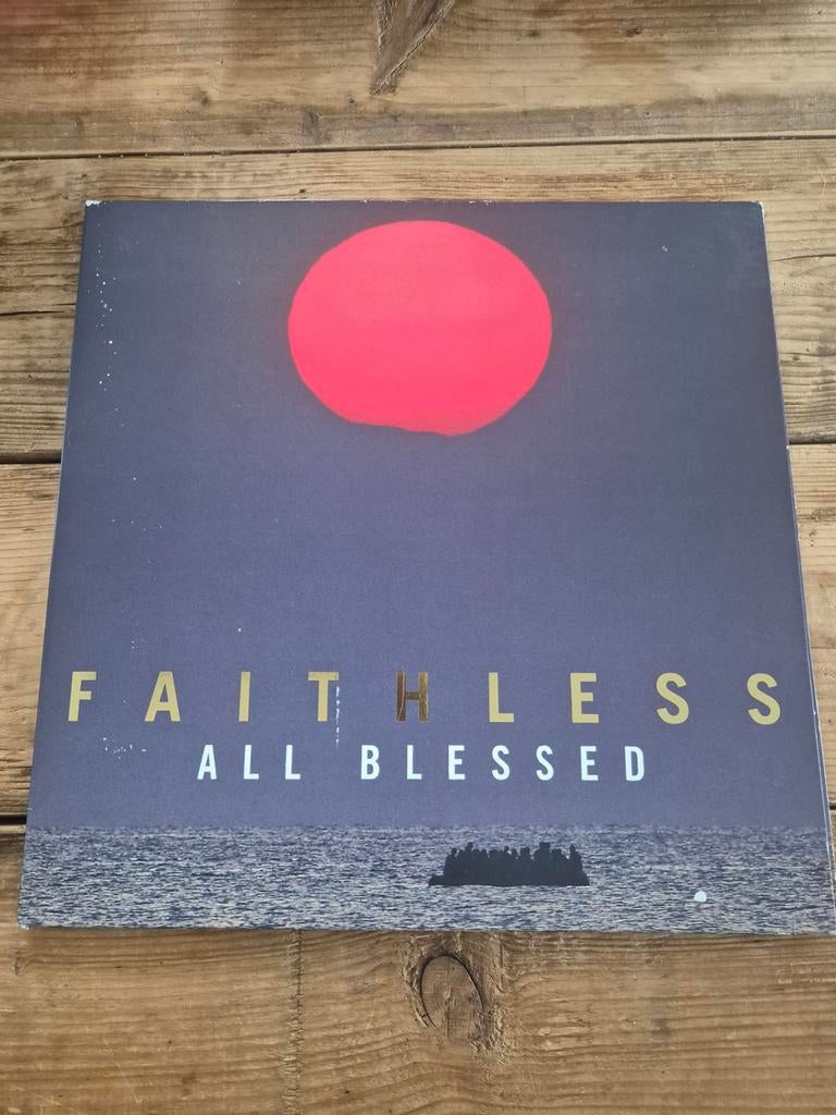 Lp Faithless All Blessed, Ophalen of Verzenden, Gelezen