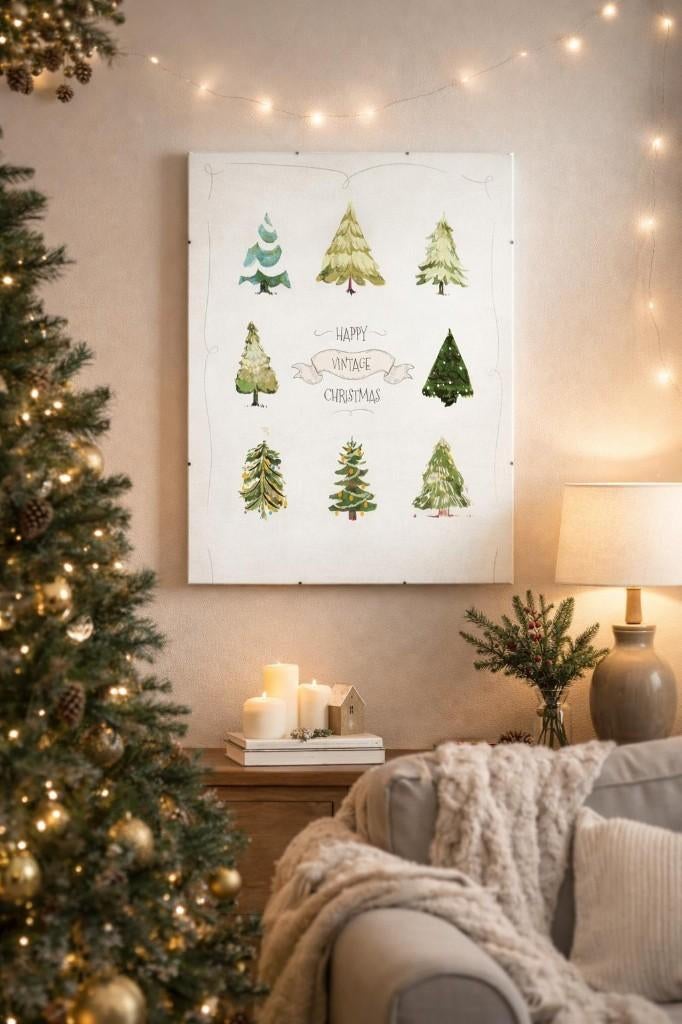 Partij Vintage Christmas wissel fotolijsten 50x70cm, NHP International, Sales@nhp-international.com, Ophalen of Verzenden, Nieuw