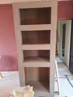 Gratis grote massief beukenhouten kast, Huis en Inrichting, Kasten | Boekenkasten, Ophalen, Gebruikt, 25 tot 50 cm