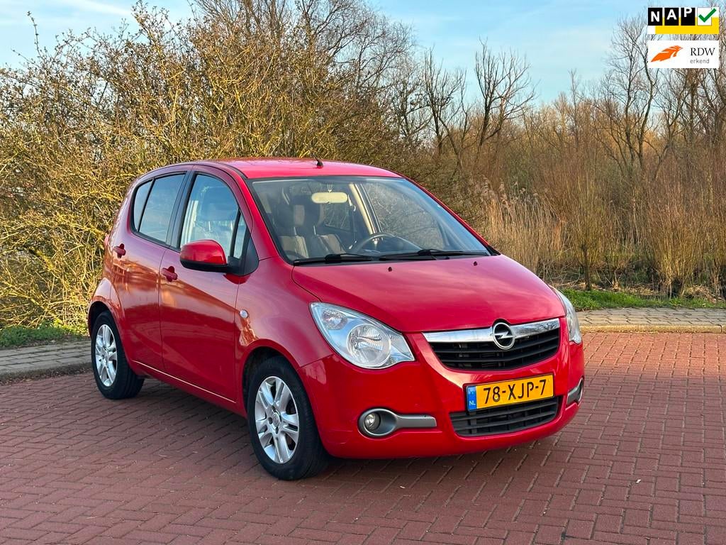 Opel Agila 1.0 Edition AIRCO/NAP/83DKM, Auto's, Euro 5, Gebruikt, 31 €/maand, Origineel Nederlands