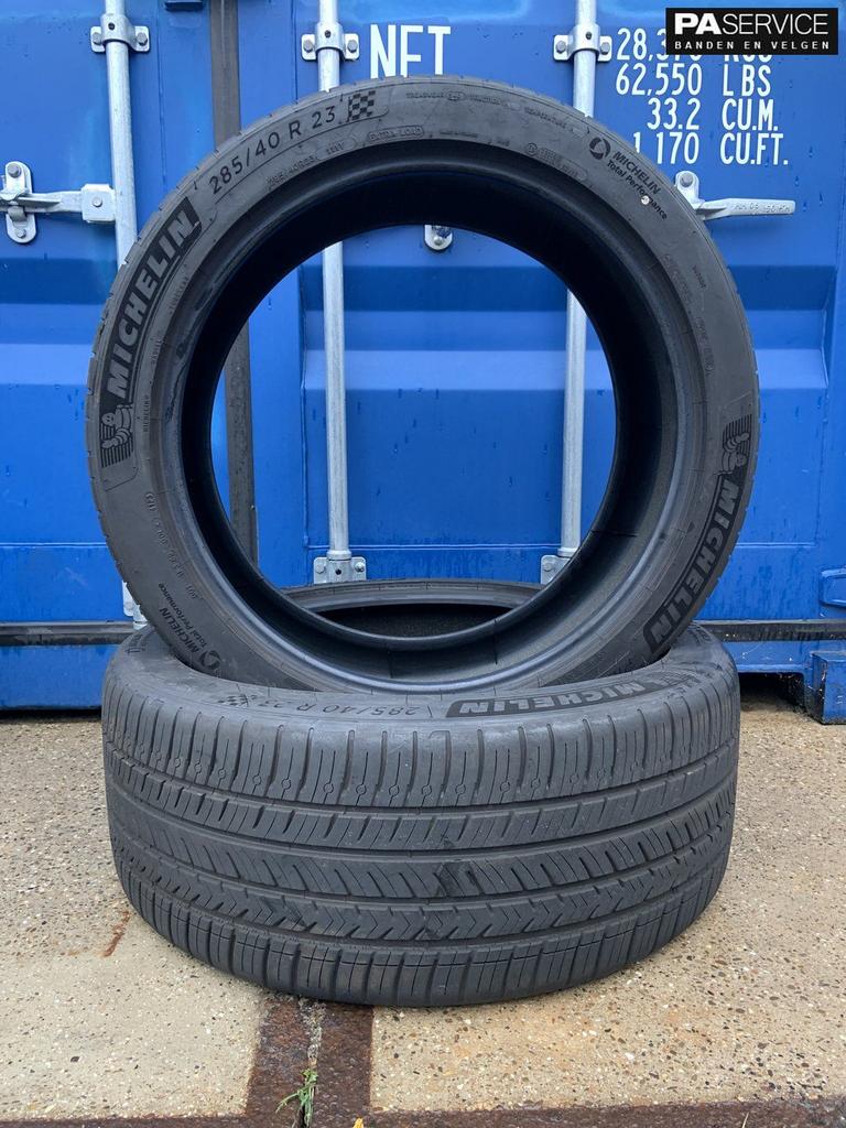 2x Michelin Primacy 285 40 23 met 6,9mm, Gebruikt, Velg(en), -, -
