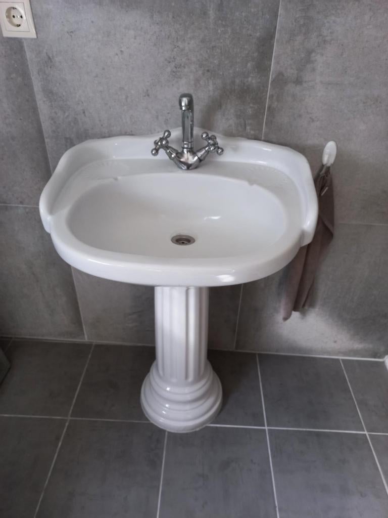 Fonteintje met kraan, Doe-het-zelf en Verbouw, Sanitair, Ophalen, Kraan