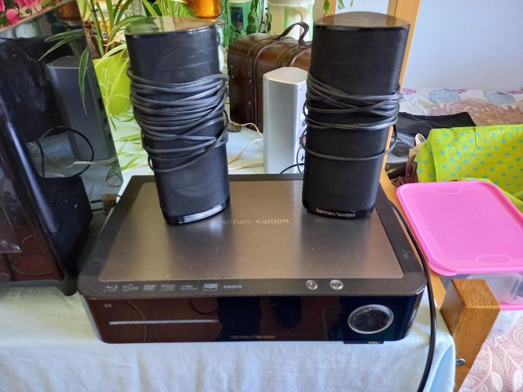 harman kardon subwoofer en sateliet speakers, Audio, Tv en Foto, Luidsprekers, Gebruikt, Subwoofer, 60 tot 120 watt, Ophalen