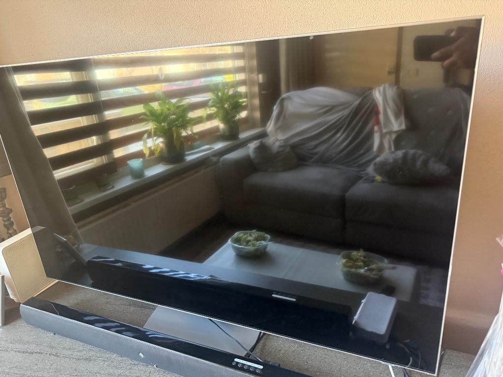 Samsung QE55Q68BAT 55” QLED defect, Ophalen, QLED, 120 Hz, Samsung