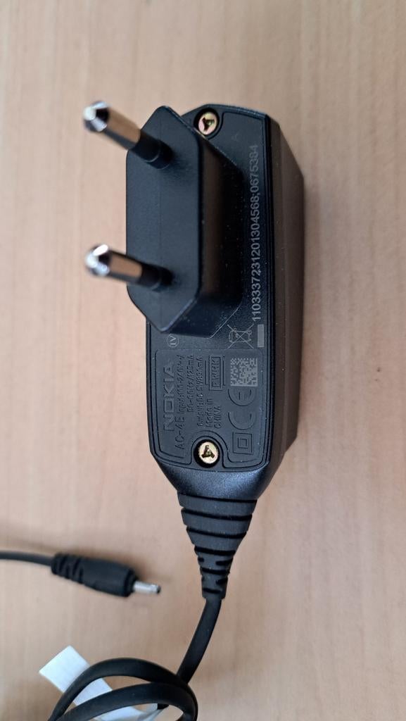 Originele Nokia oplader - AC-3E, Ophalen of Verzenden, Gebruikt, Nokia