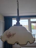 Vintage hanglamp van metaal met bloemen design, Ophalen