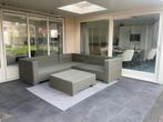 Loungeset (elementen) inclusief hocker (of als tafel), Ophalen, 5 zitplaatsen, Kunststof, Bank