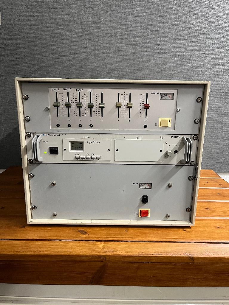 Vintage Philips stereo rack . SQ unit LBB 1226 + 1106 + 1140, Ophalen