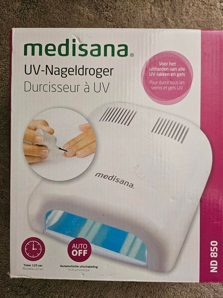 Medisana nageldroger, Witgoed en Apparatuur, Persoonlijke-verzorgingsapparatuur, Ophalen of Verzenden, Nieuw, Overige typen