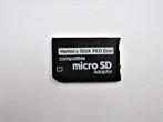 Memory Stick Pro Duo adapter voor micro SD nieuw, Videocamera, Postadres, Memory stick, E-mailadres