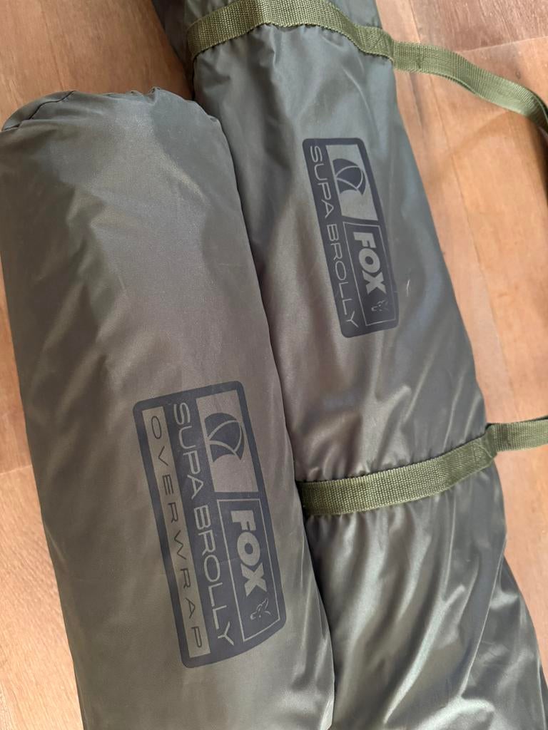 Visparaplu Fox Supa Brolly nieuw, Ophalen, Zo goed als nieuw, Overige typen