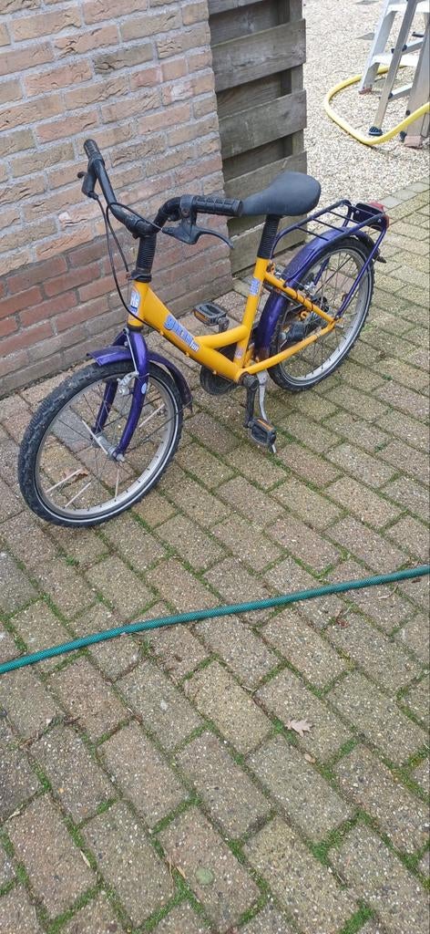 Meisjes fiets wielmaat 20x1.75 inch, Fietsen en Brommers, Fietsen | Meisjes, Ophalen of Verzenden, Gebruikt, 20 inch