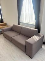 Bruine / grijs bank, Huis en Inrichting, Gebruikt, Tweepersoons, 75 tot 100 cm, Ophalen of Verzenden